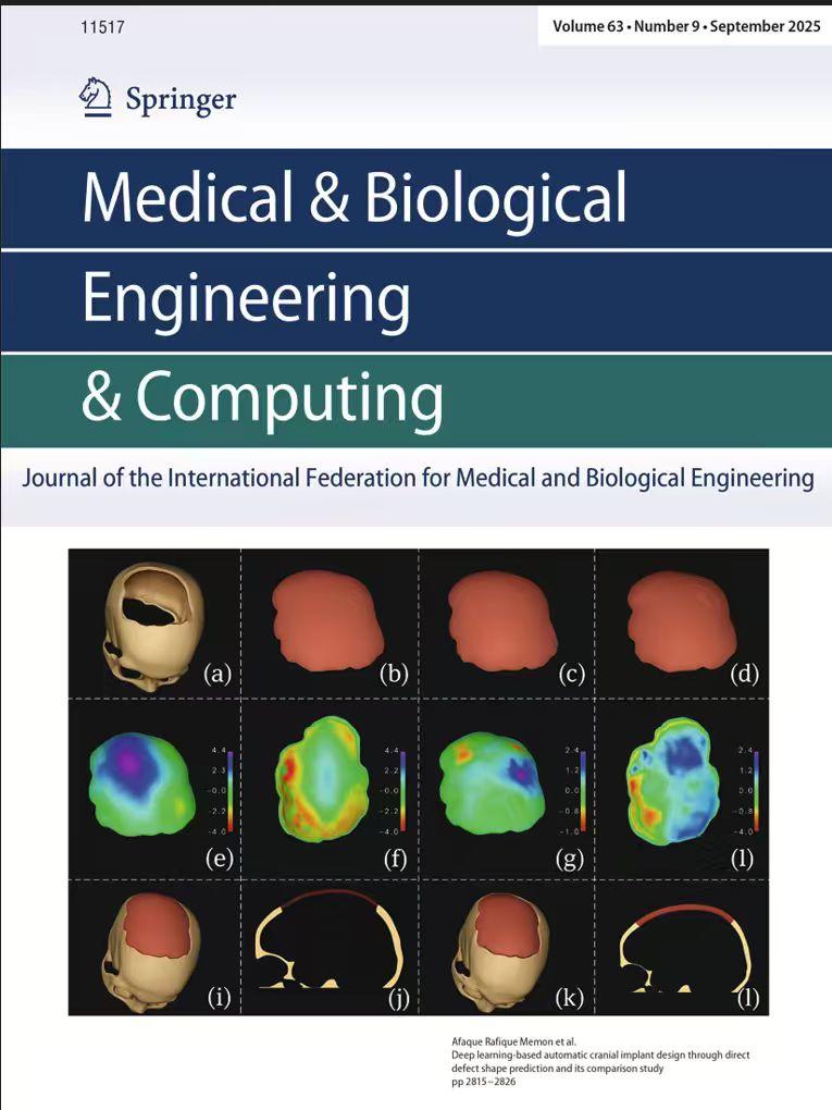 Title Cover of Medical and Biomedical Engineering and Computing