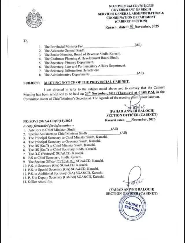 Meeting Schedule of the Provisional Cabinet - Educational Content on Engrz