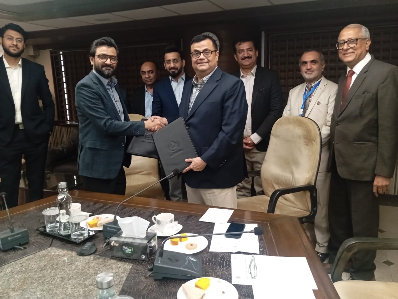 Attachment for MUET and Pakistan Stock Exchange Sign MoU to Empower Students with Capital Market Education and PSX Portfolio App Access
