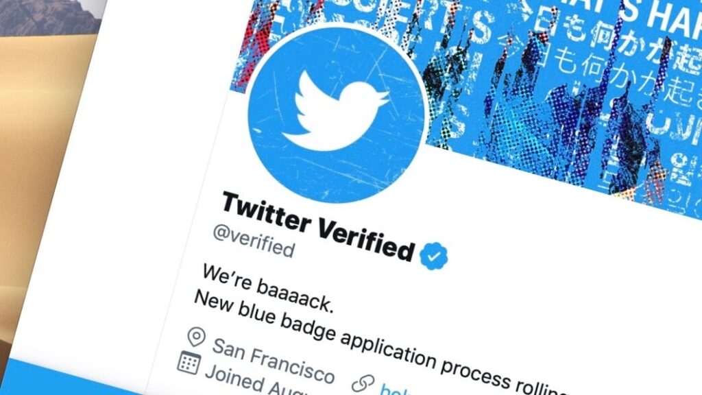 The issue of the verification blue tick caused chaos on Twitter